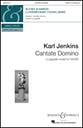 Cantate Domino SSATB choral sheet music cover